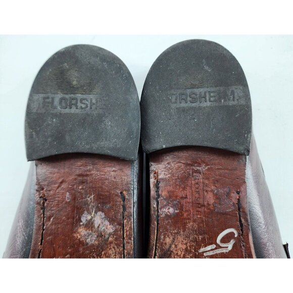 Florsheim Tassel Brown Leather Slip-On Comfort Dress Loafer Shoes‎ Men\'s Size 11 main image 9